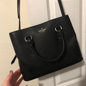 Black Kate Spade larchmont avenue evangelie bag